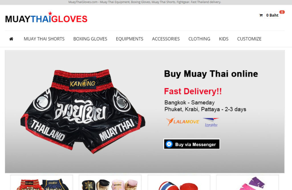 3 Best Muay Thai Gear online from Bangkok Muay Thai